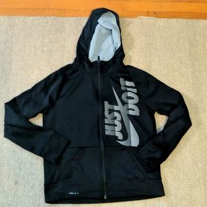 Boys Nike DRI fit sweatshirt jacket